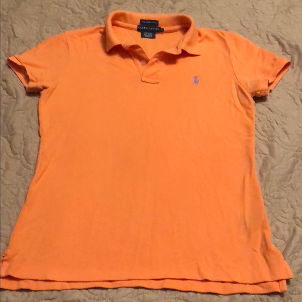 Ralph Lauren salmon colored polo
